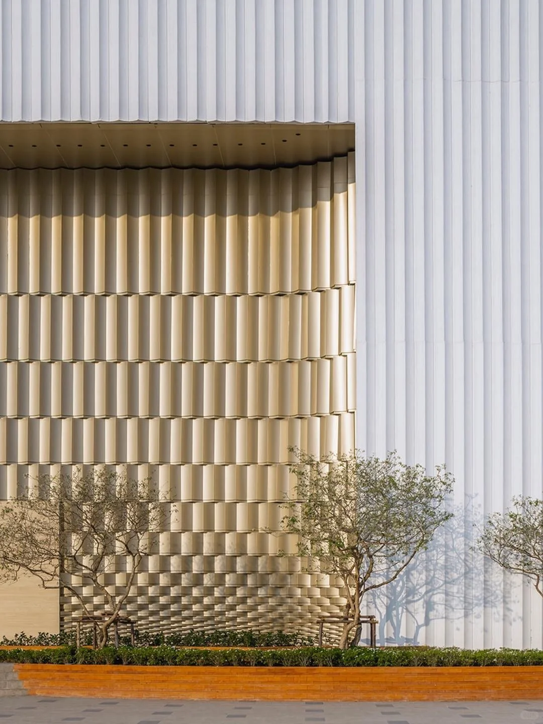 幕墙美学|售楼处建筑的细节之美