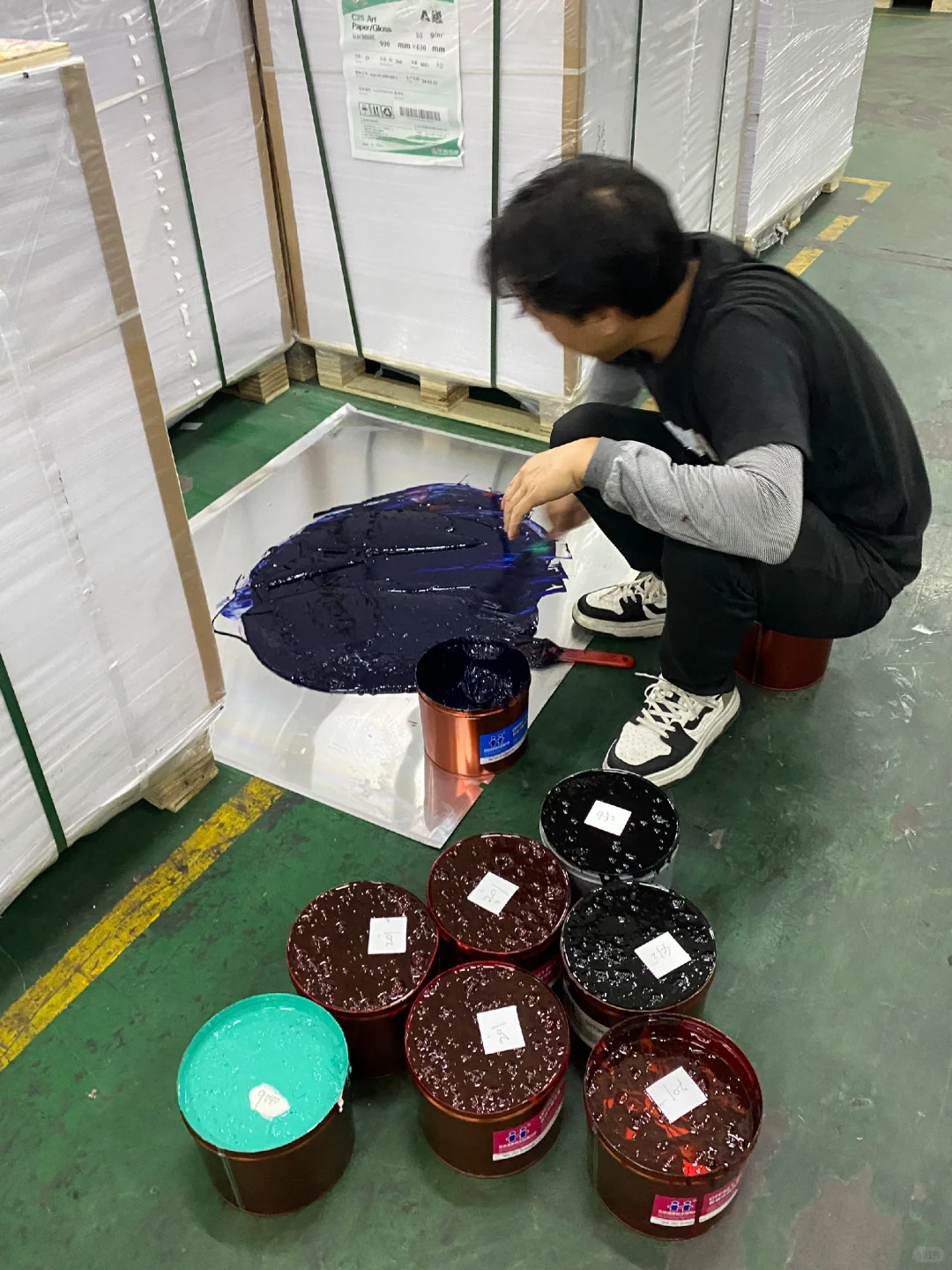 内行人才知道的专色印刷调墨❗️