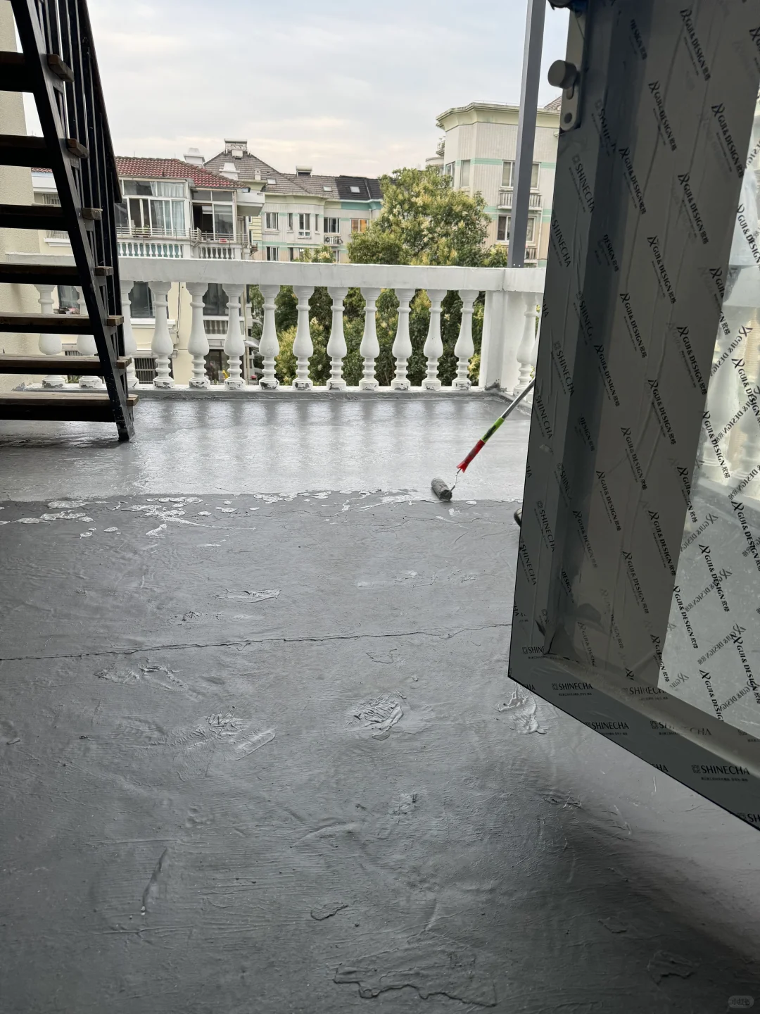 一波三折的露台防水