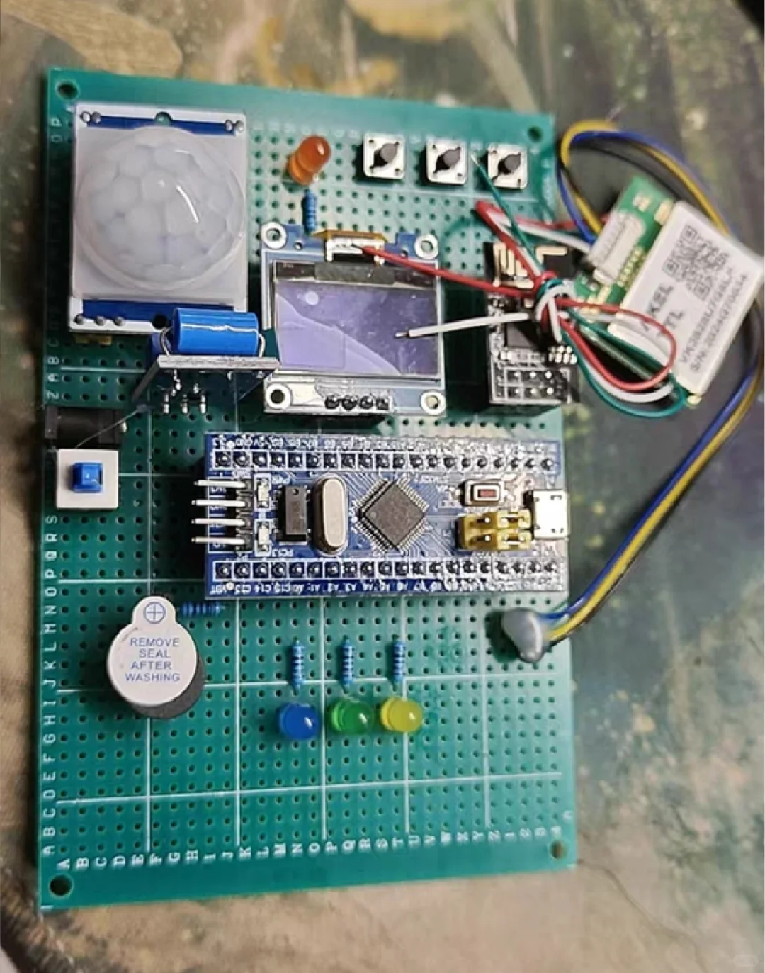 基于stm32单片机远程汽车防盗报警器系统