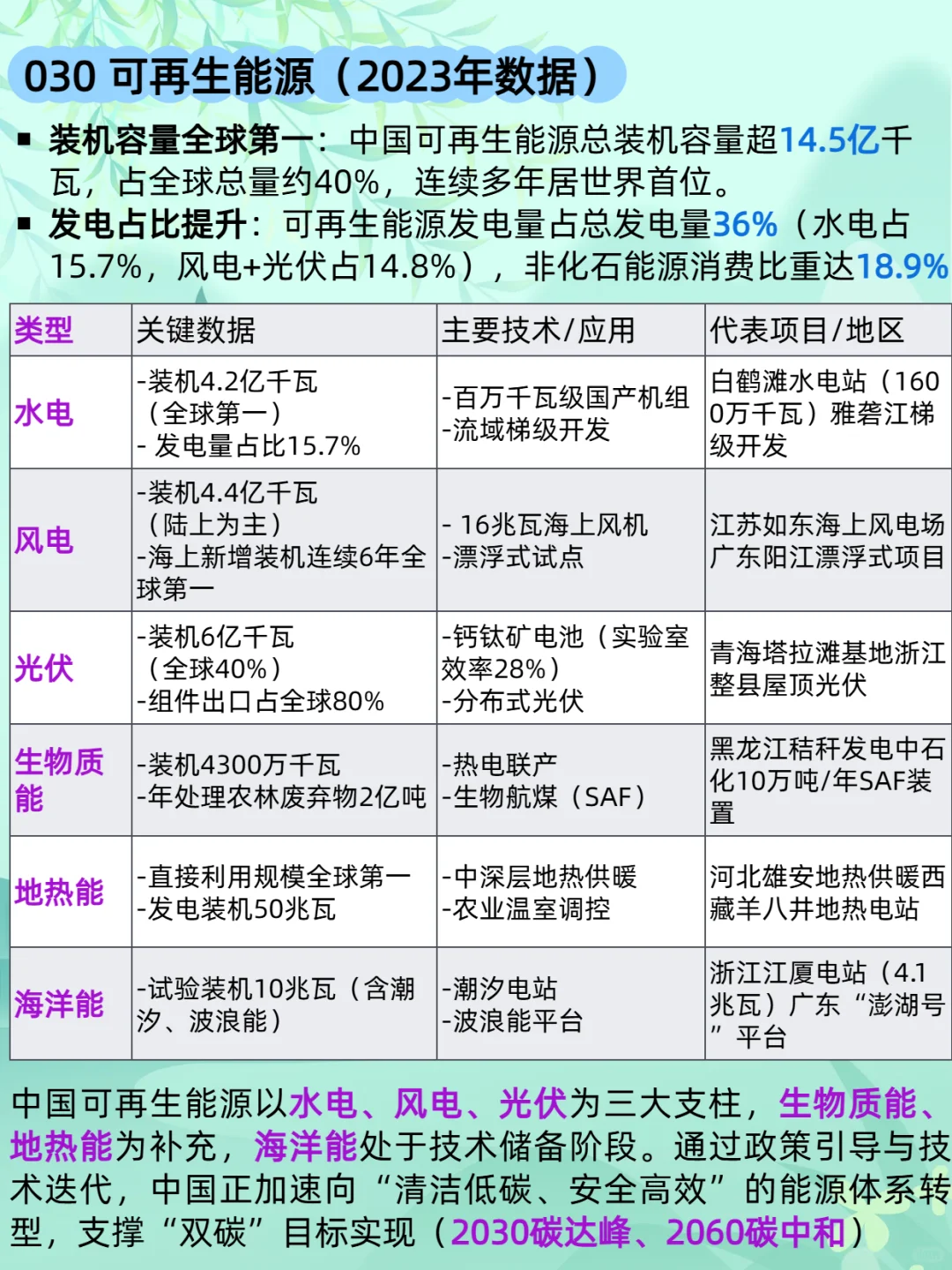 130 中国的可再生能源
