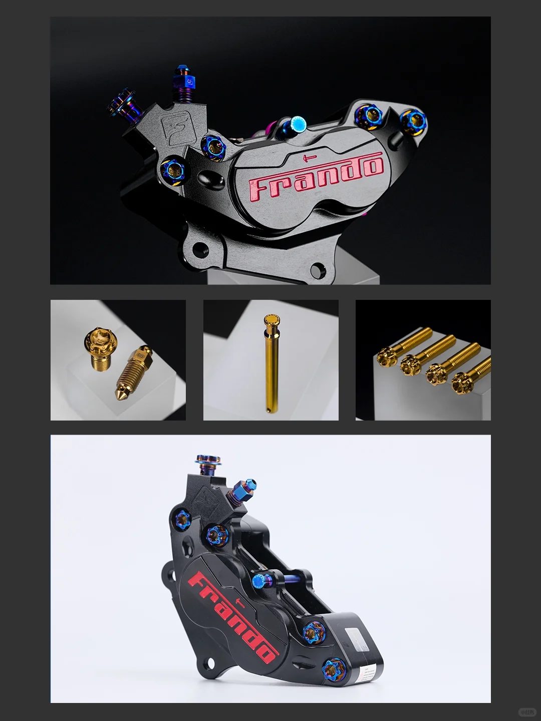 制动升级!S-PARTS适配FRANDO卡钳合集