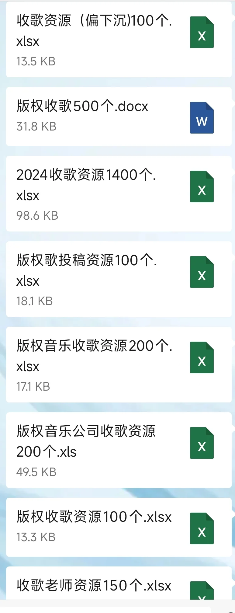 5000+收歌公司资源渠道，词曲出售需要联系