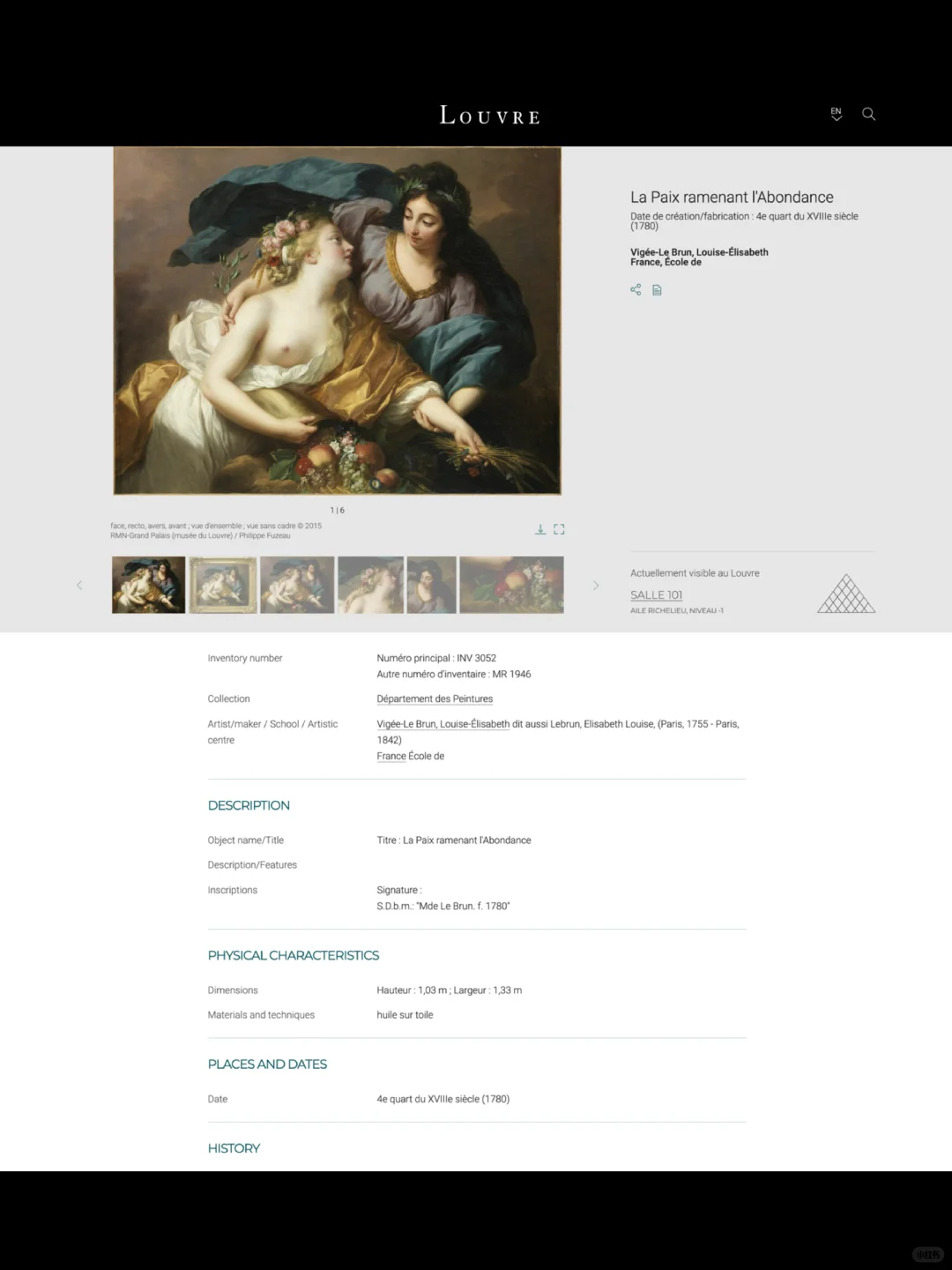 ?分享｜?卢浮宫艺术博物馆｜线上免费开放