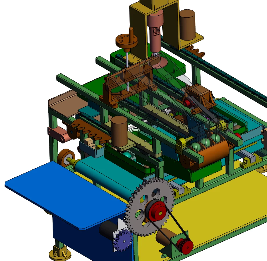 机械创新设计大赛—水果包装机