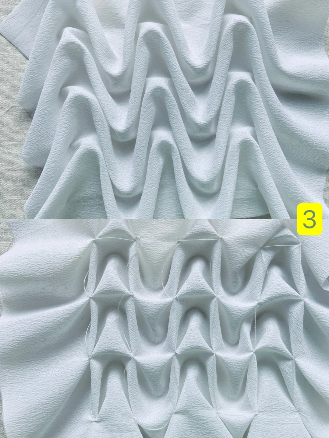 面料再造系列～肌理褶皱（1～5）总结