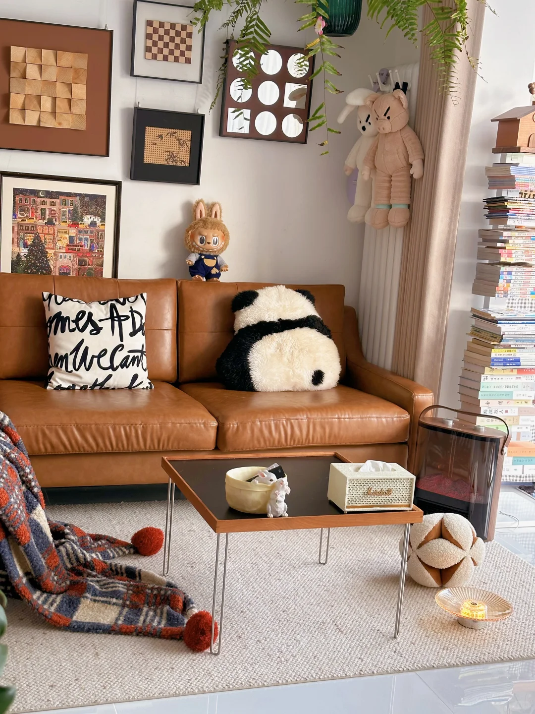 就46㎡的小房子，谈什么高级感简单够住就行！