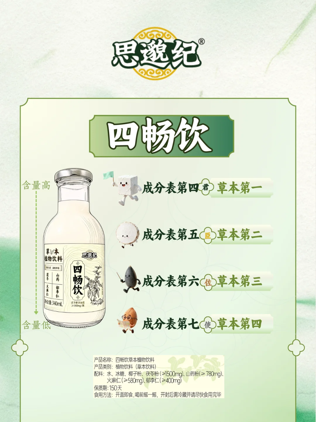 草本植物饮料？胡乱堆砌 VS 古今融合！！