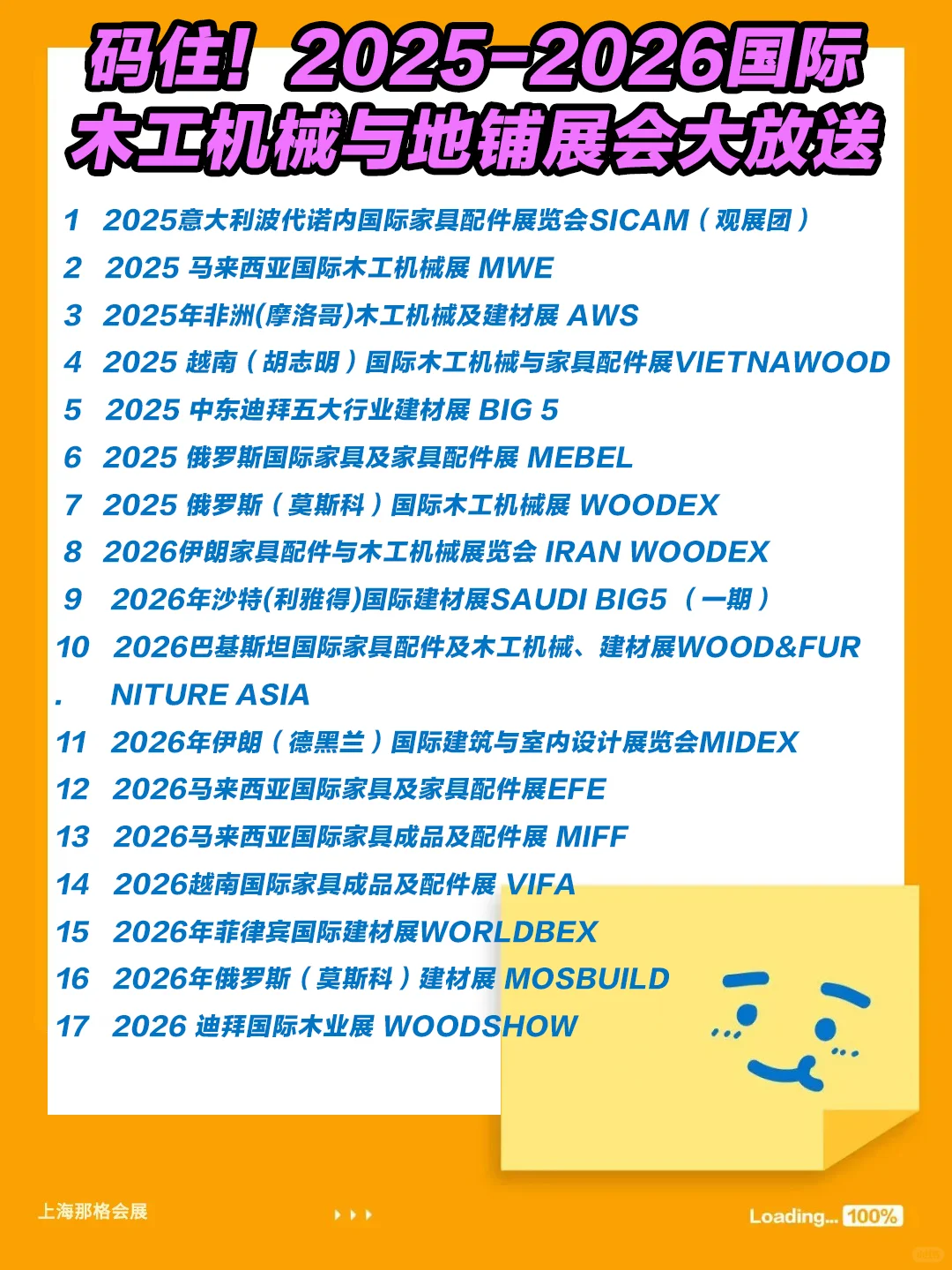 码住｜国际展会干货