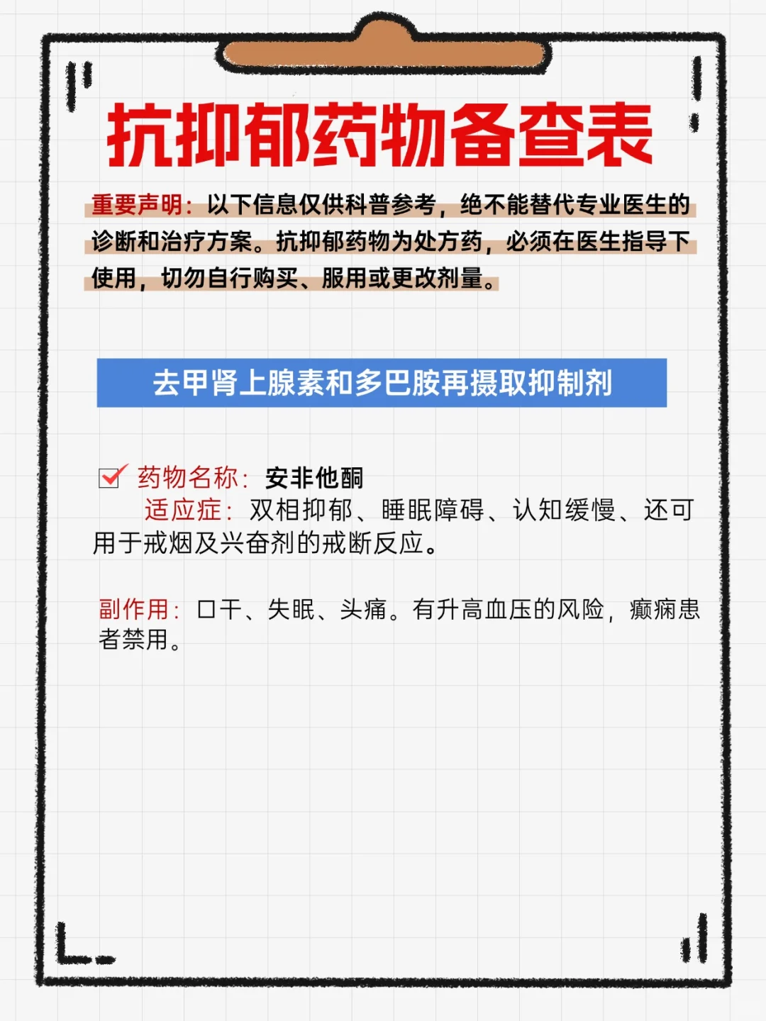 抗抑郁障碍科普系列（三）|药物治疗