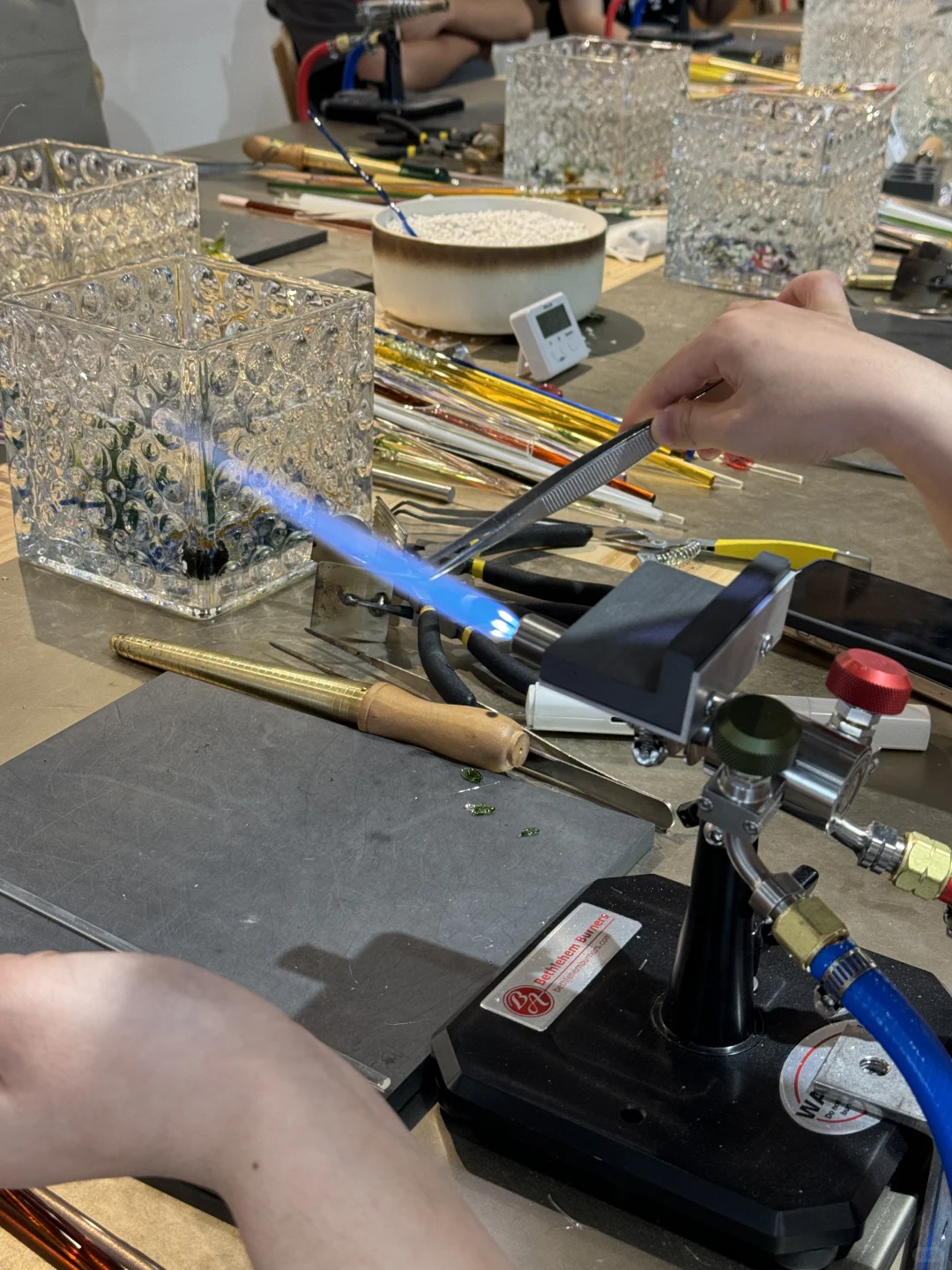 来景德镇怎么能不烧玻璃呢?离线空间