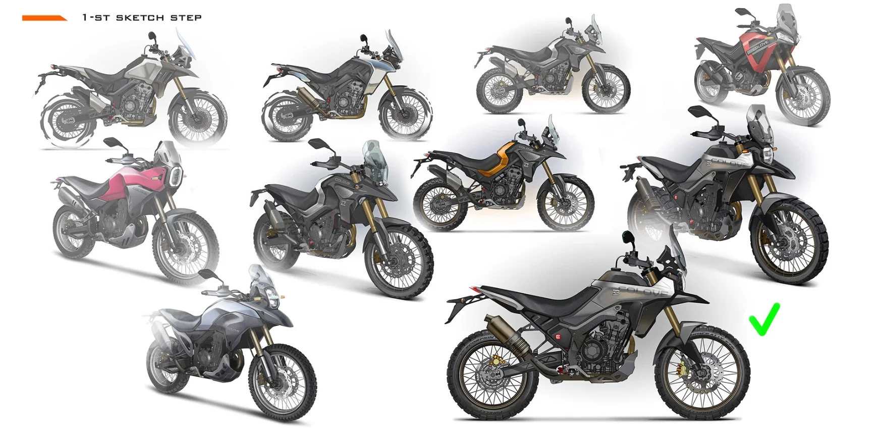 自学摩托车设计的第一天