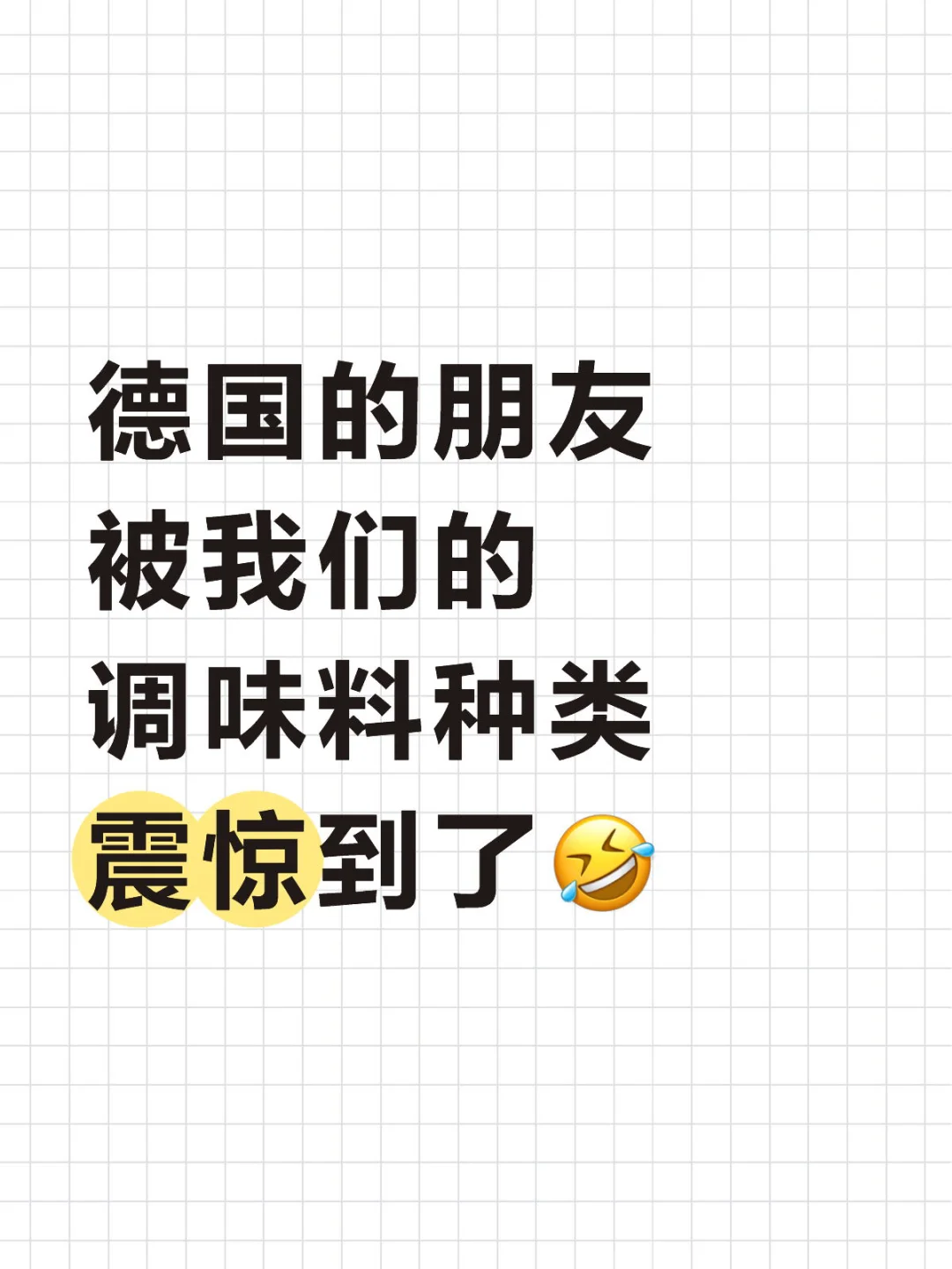 德国的朋友被我们的调味料种类震惊到了?