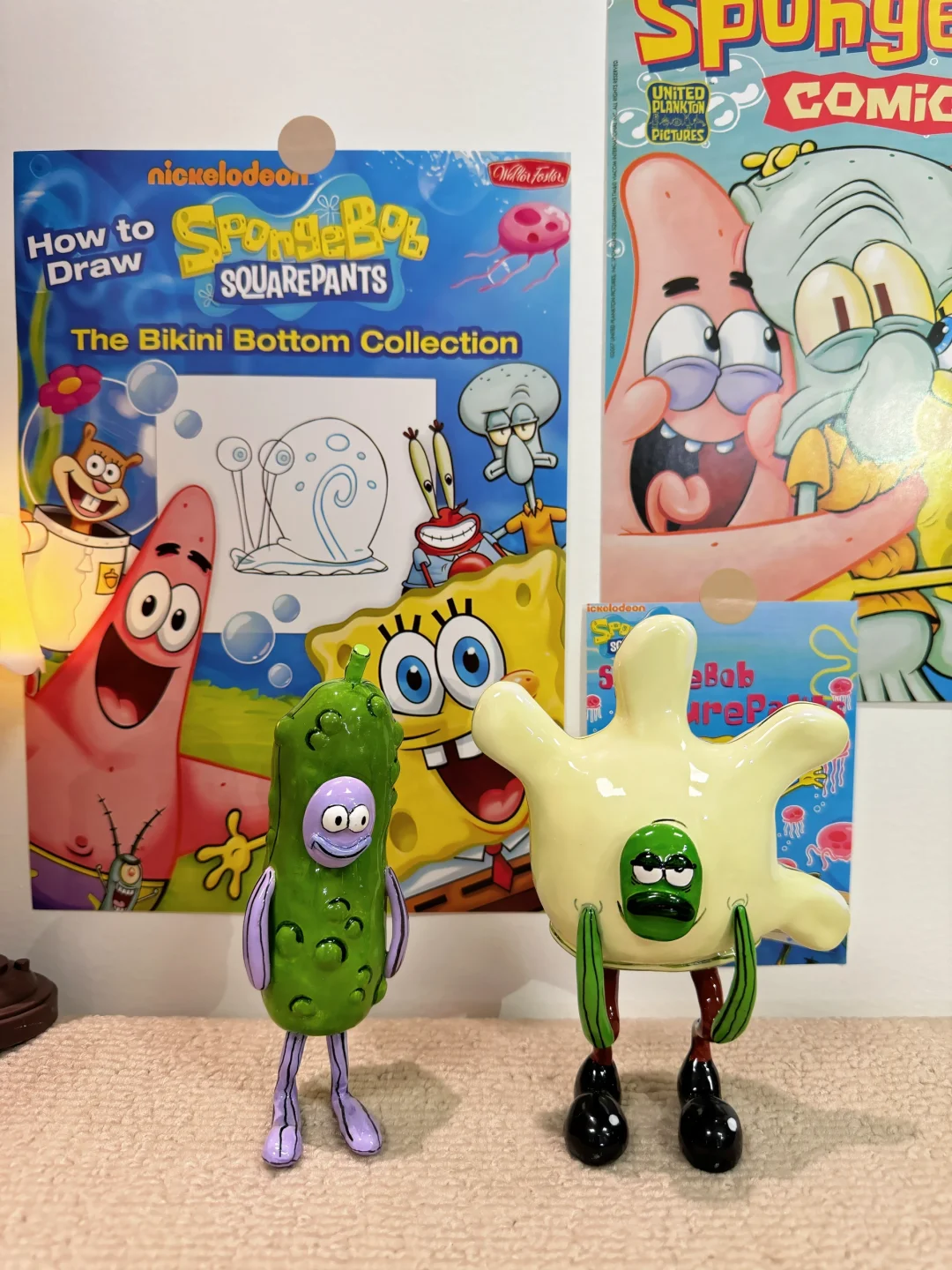 石塑黏土 | 海绵宝宝路人鱼系列