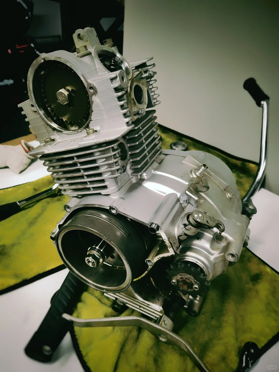 挑战速拆发动机~