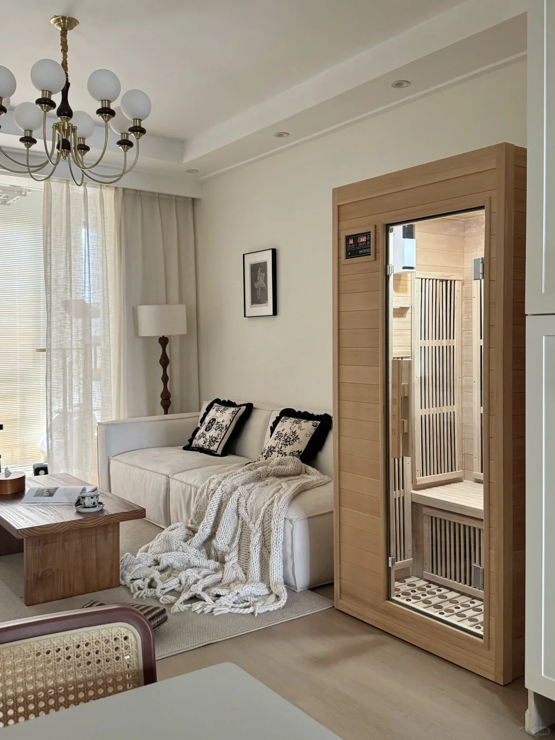 谁懂啊~把汗蒸房搬回家也太幸福了吧！