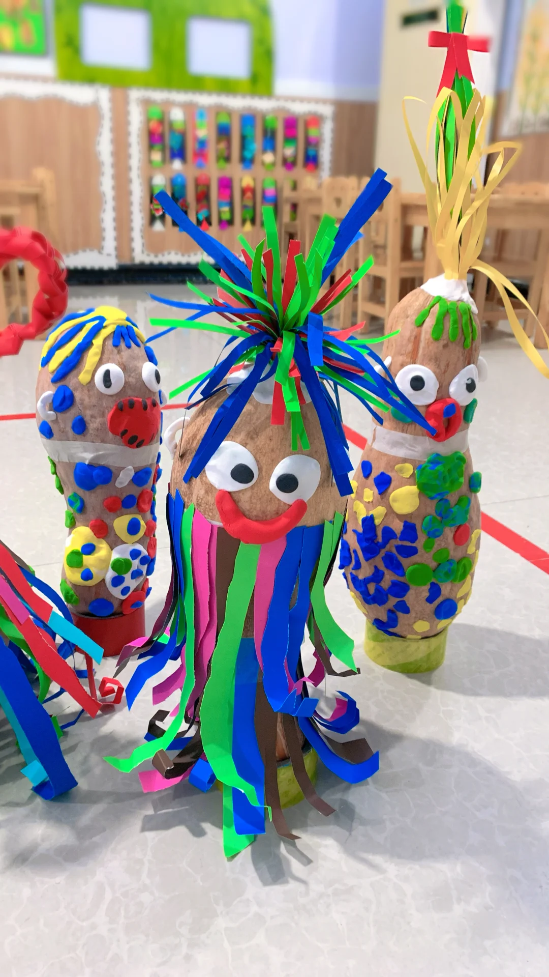 小班自然角 ?创意手工《可爱的南瓜娃娃》