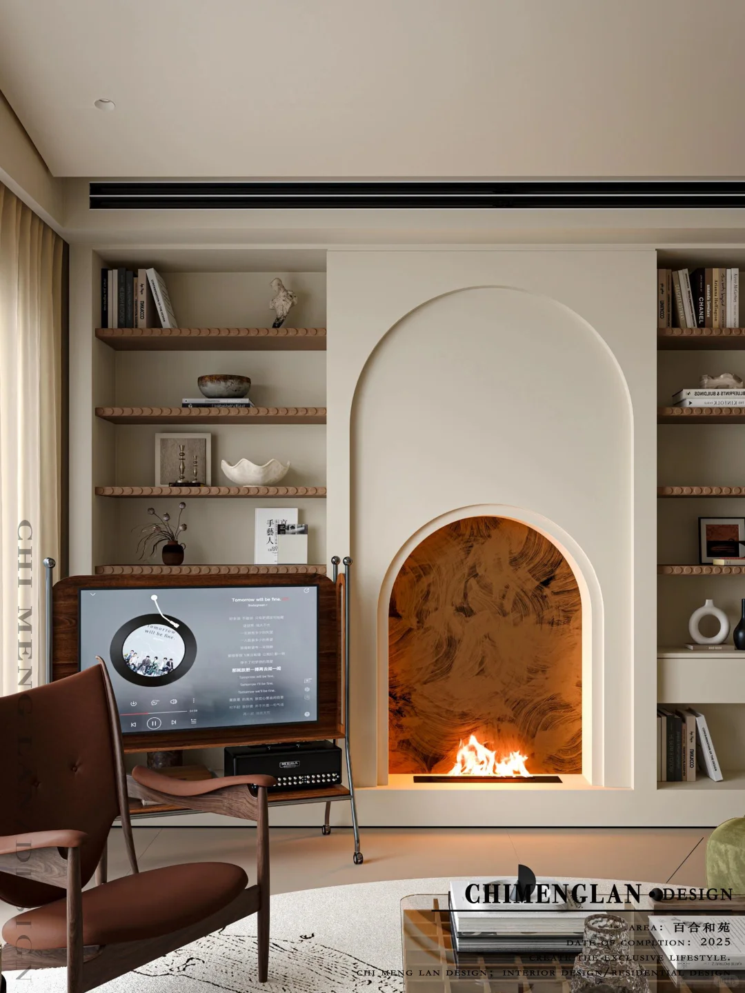 百合和苑122㎡设计|给你的家带来文艺生活感