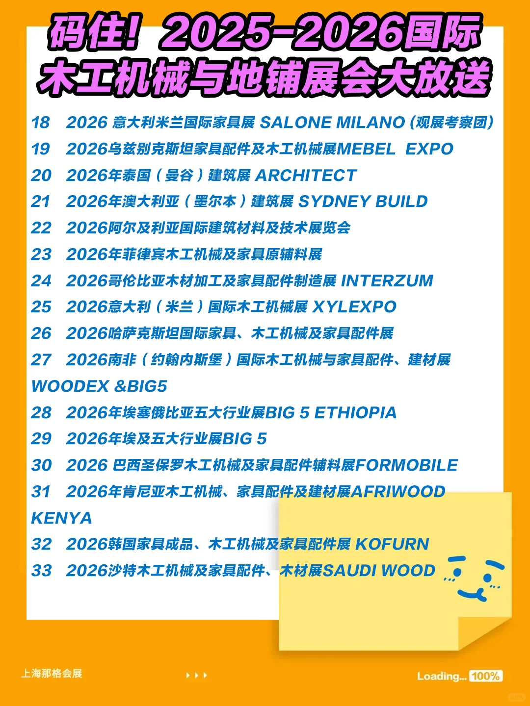 码住｜国际展会干货