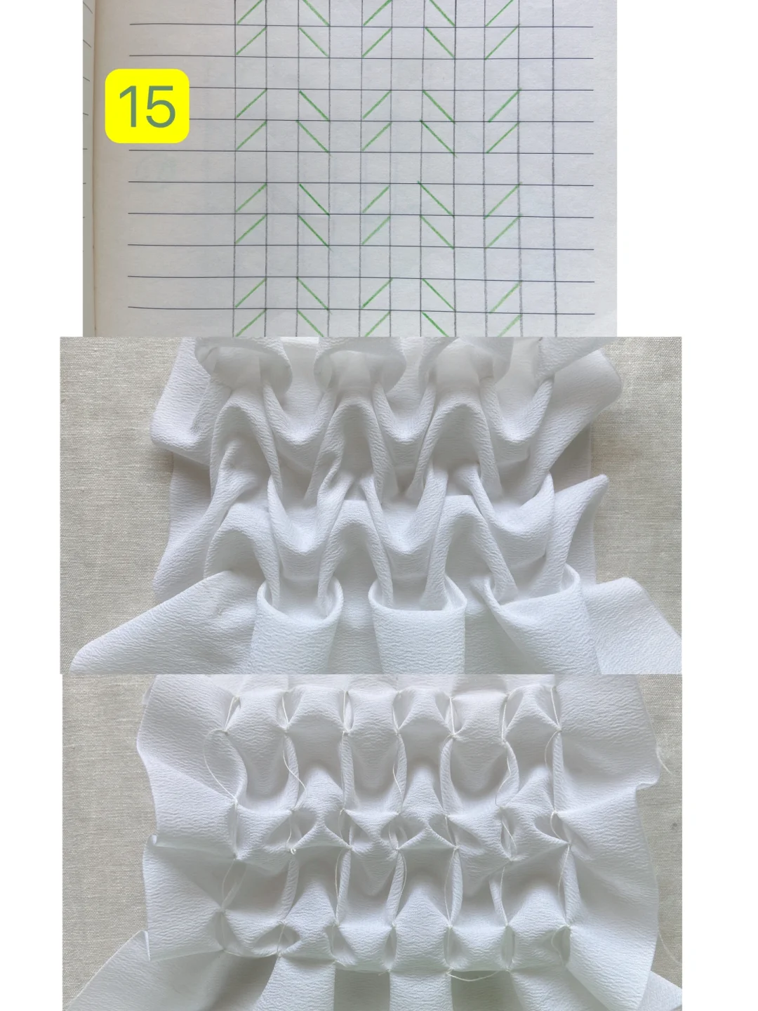 面料再造系列～肌理褶皱（11～20）总结