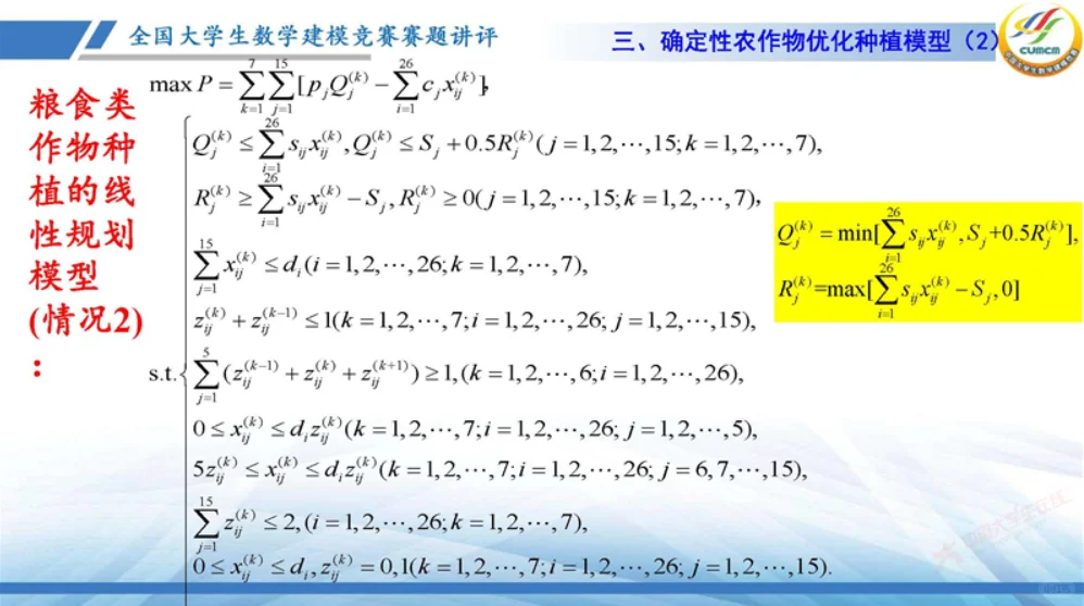 2024年数学建模C题讲评 上