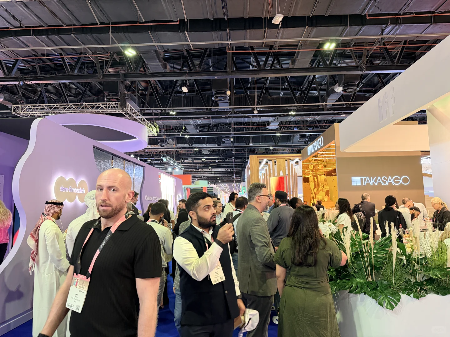 迪拜美容展展会现场