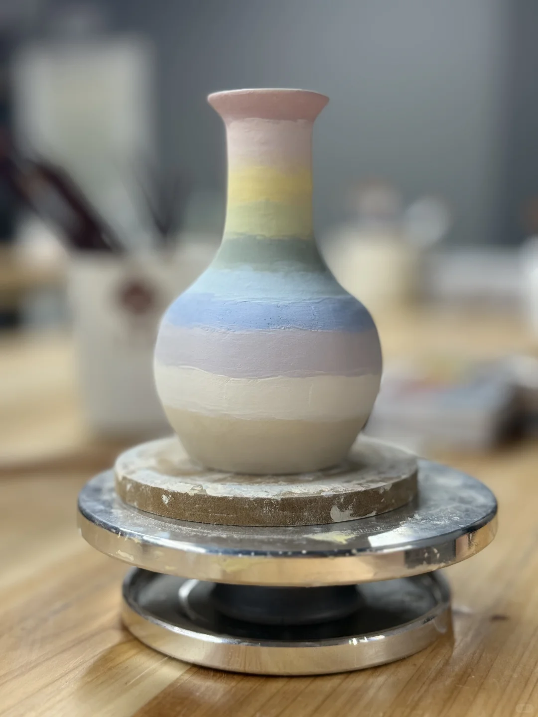 可可爱爱小花瓶?我做的！