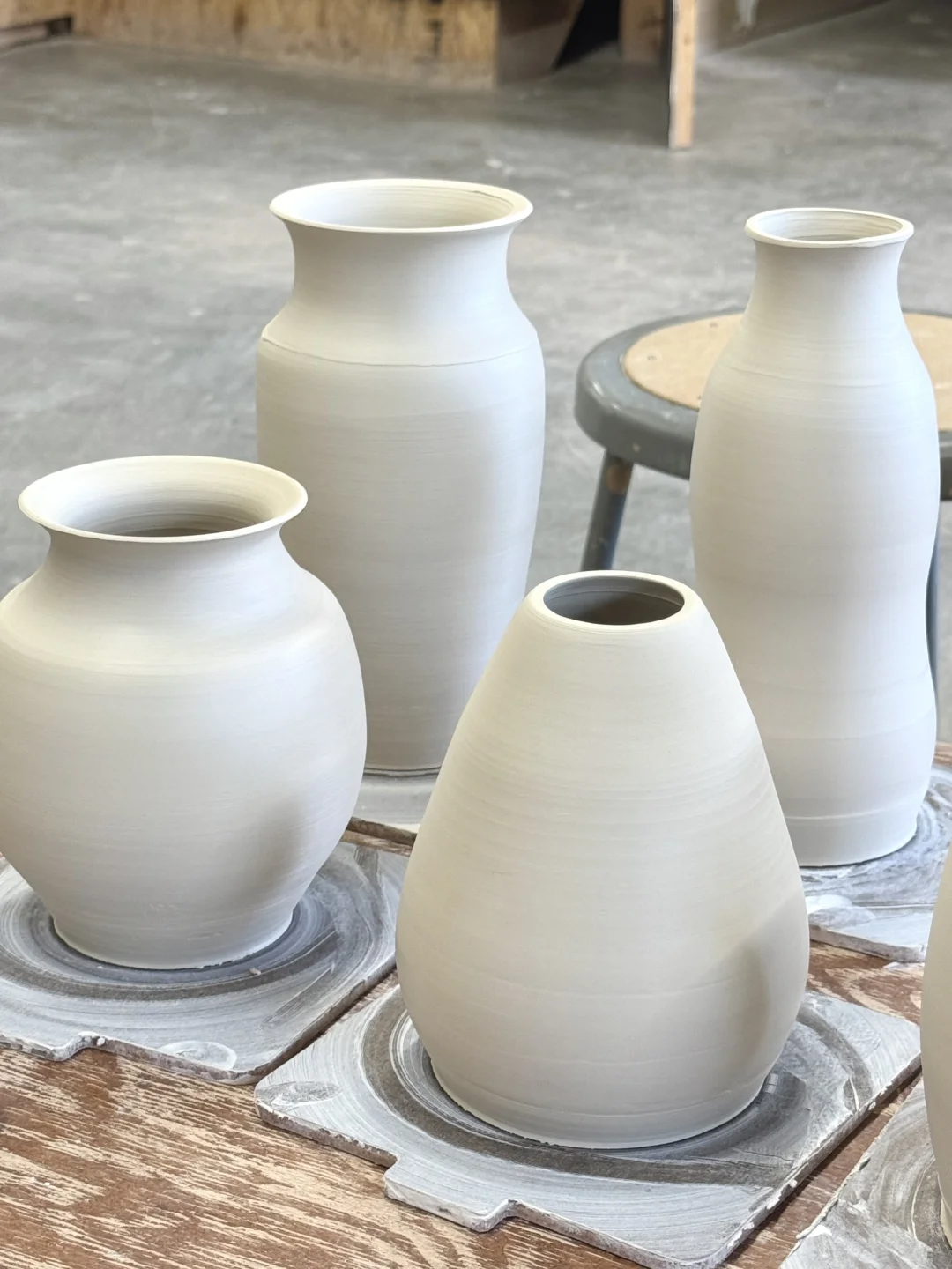 陶艺练习的喜与悲｜第一次好后悔切胚?