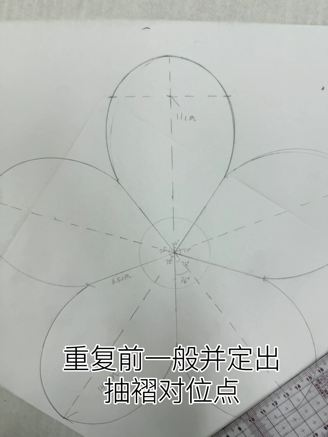 花瓣式抽褶成衣制作教程✂️美翻了❗️