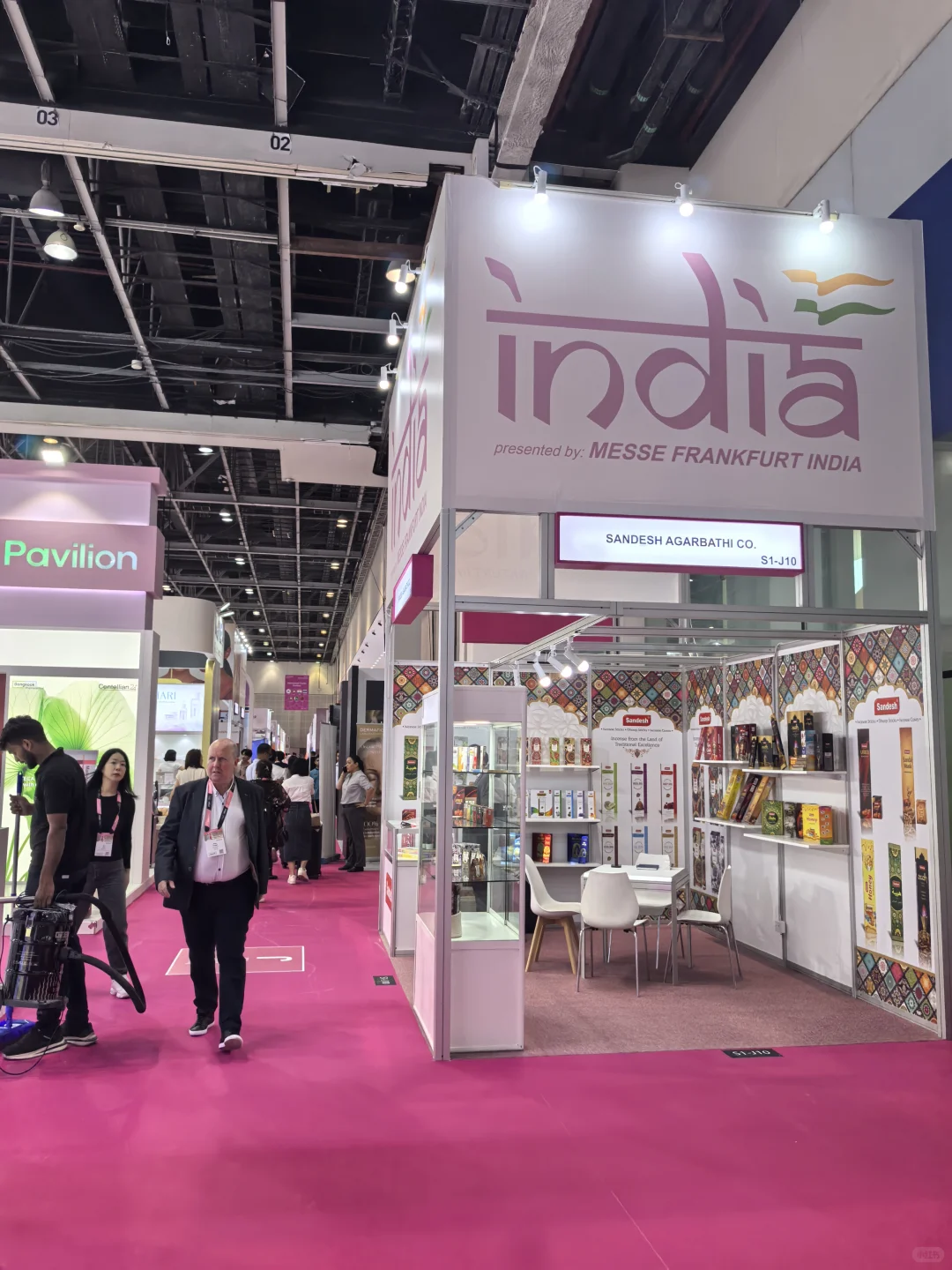 现场直击?迪拜国际美容展首日