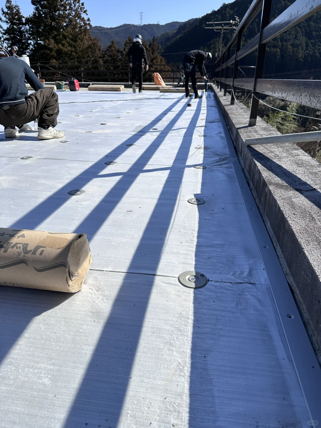 屋顶防水工程全记录