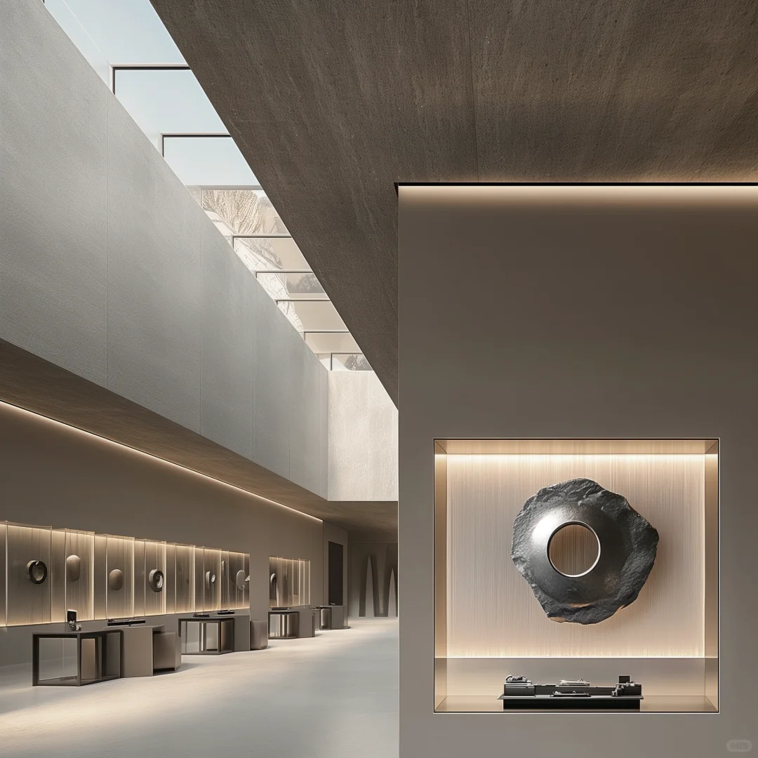 ✨ 极简美学 | 高级感十足的现代展厅设计 ✨