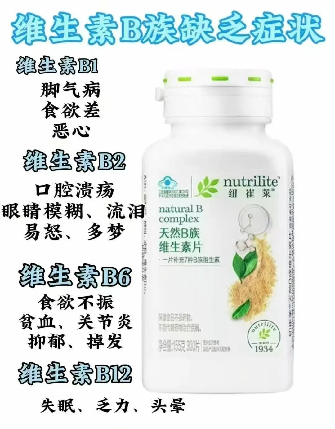 纽崔莱B族适用人群