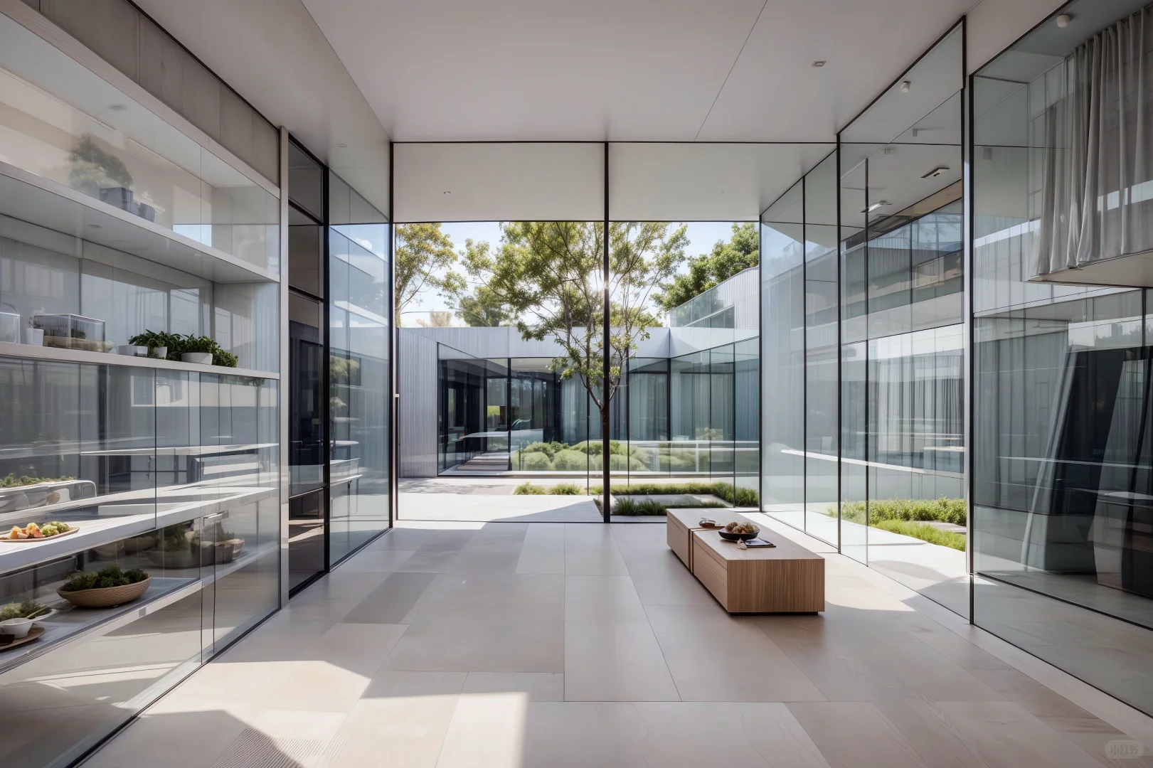 现代玻璃装饰主义创作