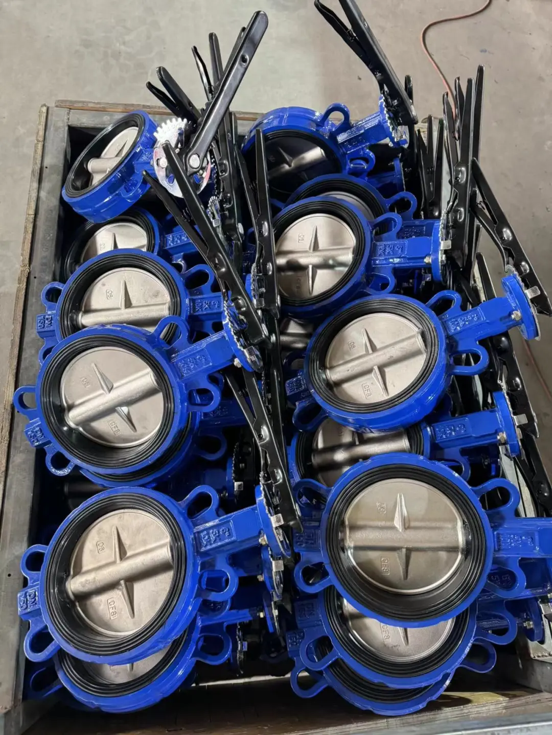 高品质对夹蝶阀Wafer type butterfly valve