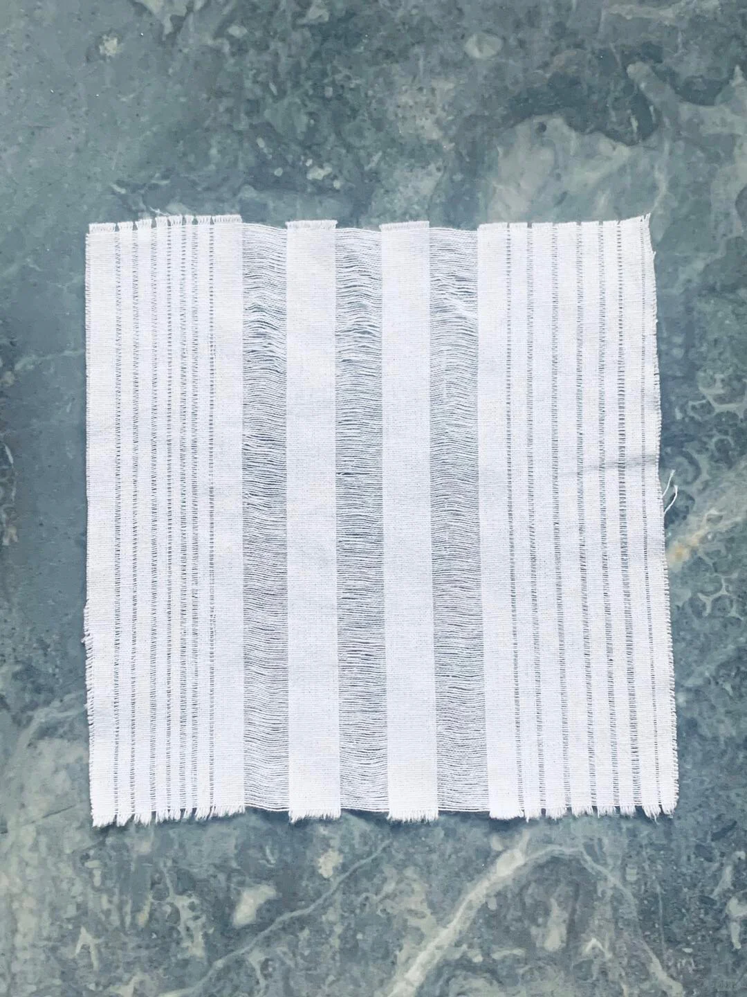 面料再造—抽纱