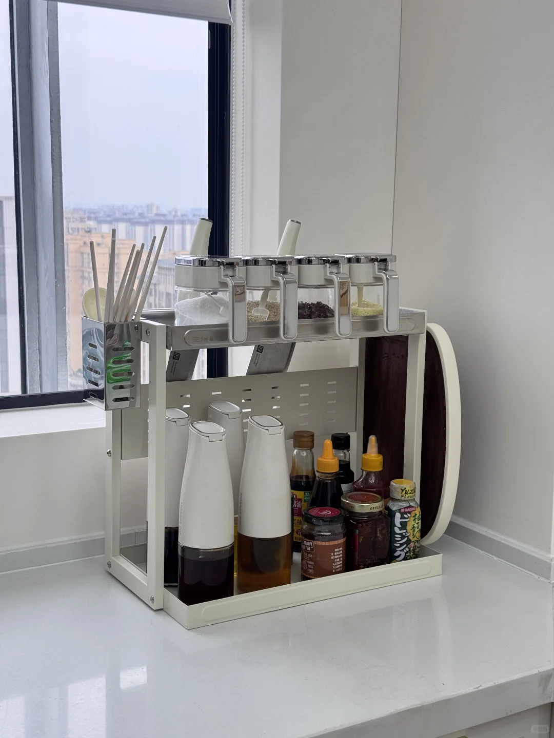 厨房台面整洁了不少，都是它的功劳✨