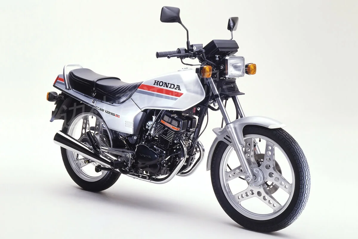 最强125双缸运动型发动机本田CB125T进化史
