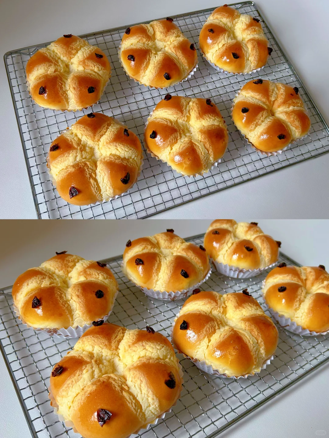 私房爆火的花朵面包‼️原来这么简单‼️