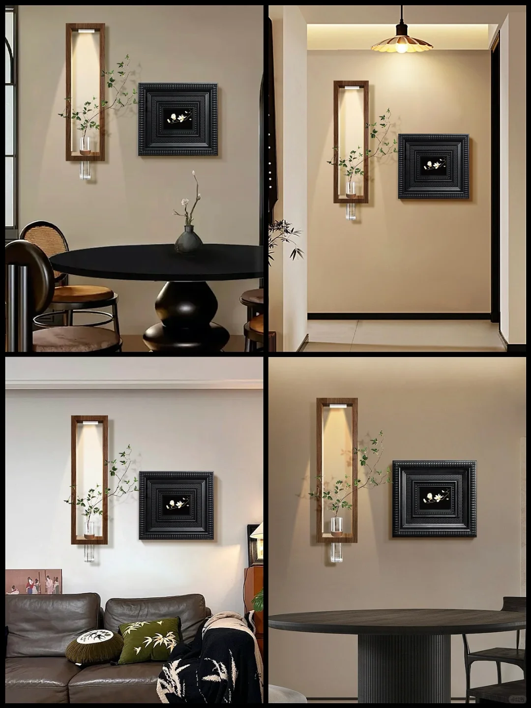 万万没想到,花瓶与画的搭配泰酷啦???