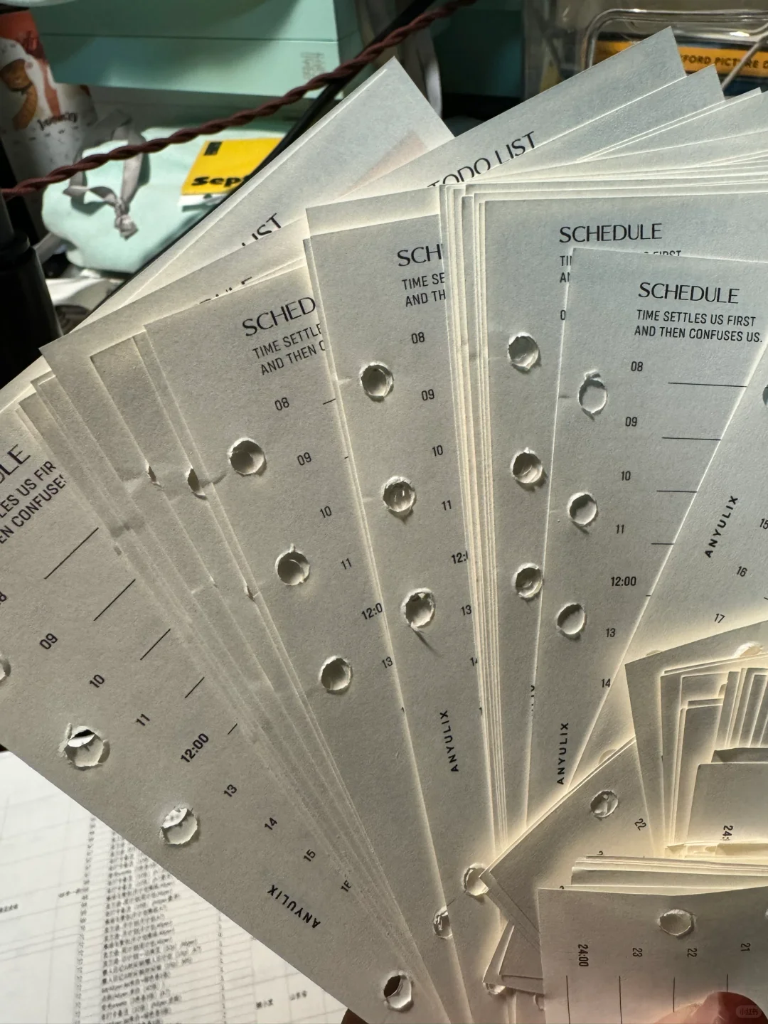 手账|坑爹的印刷厂