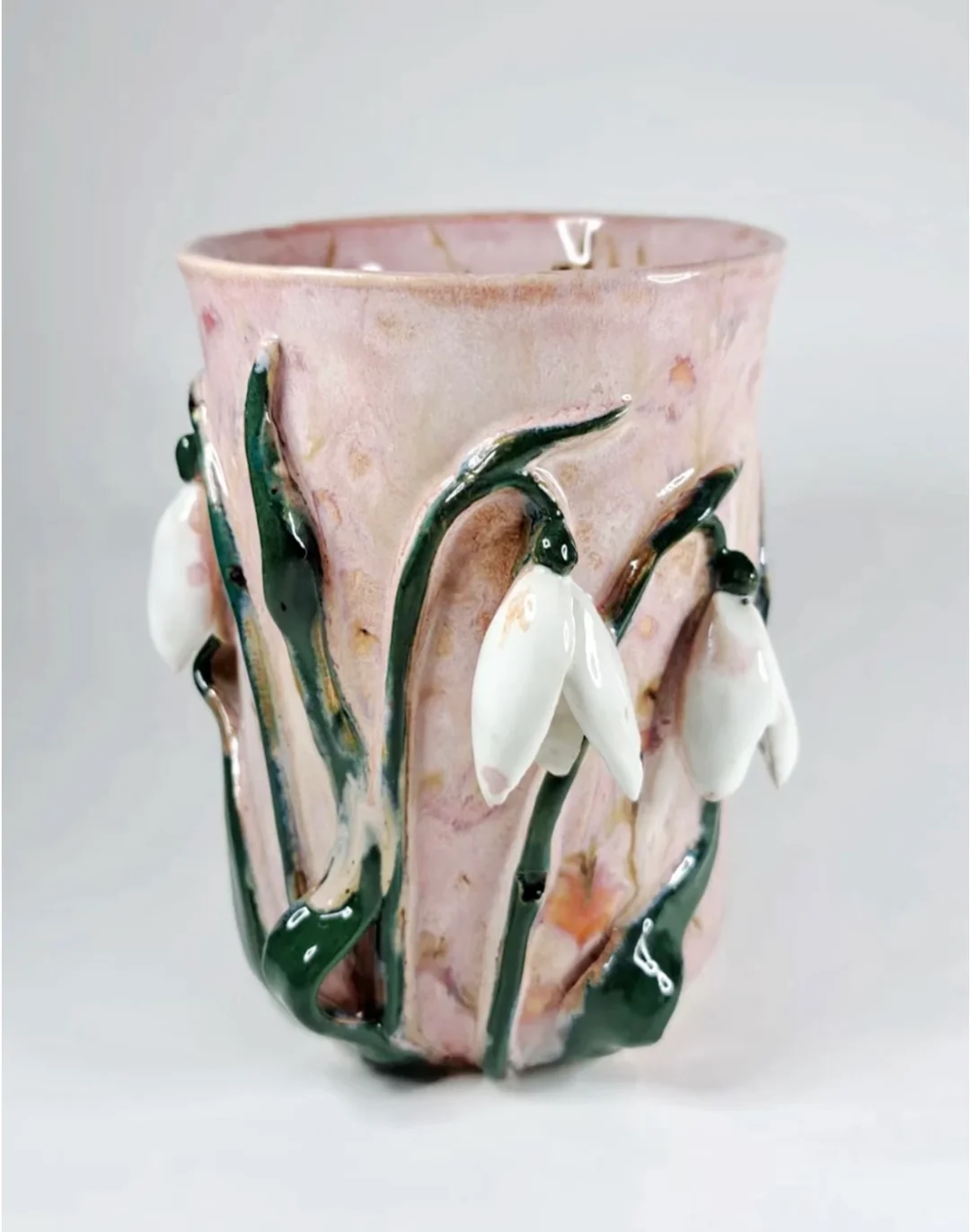 ⚪️陶艺分享｜花花的花瓶