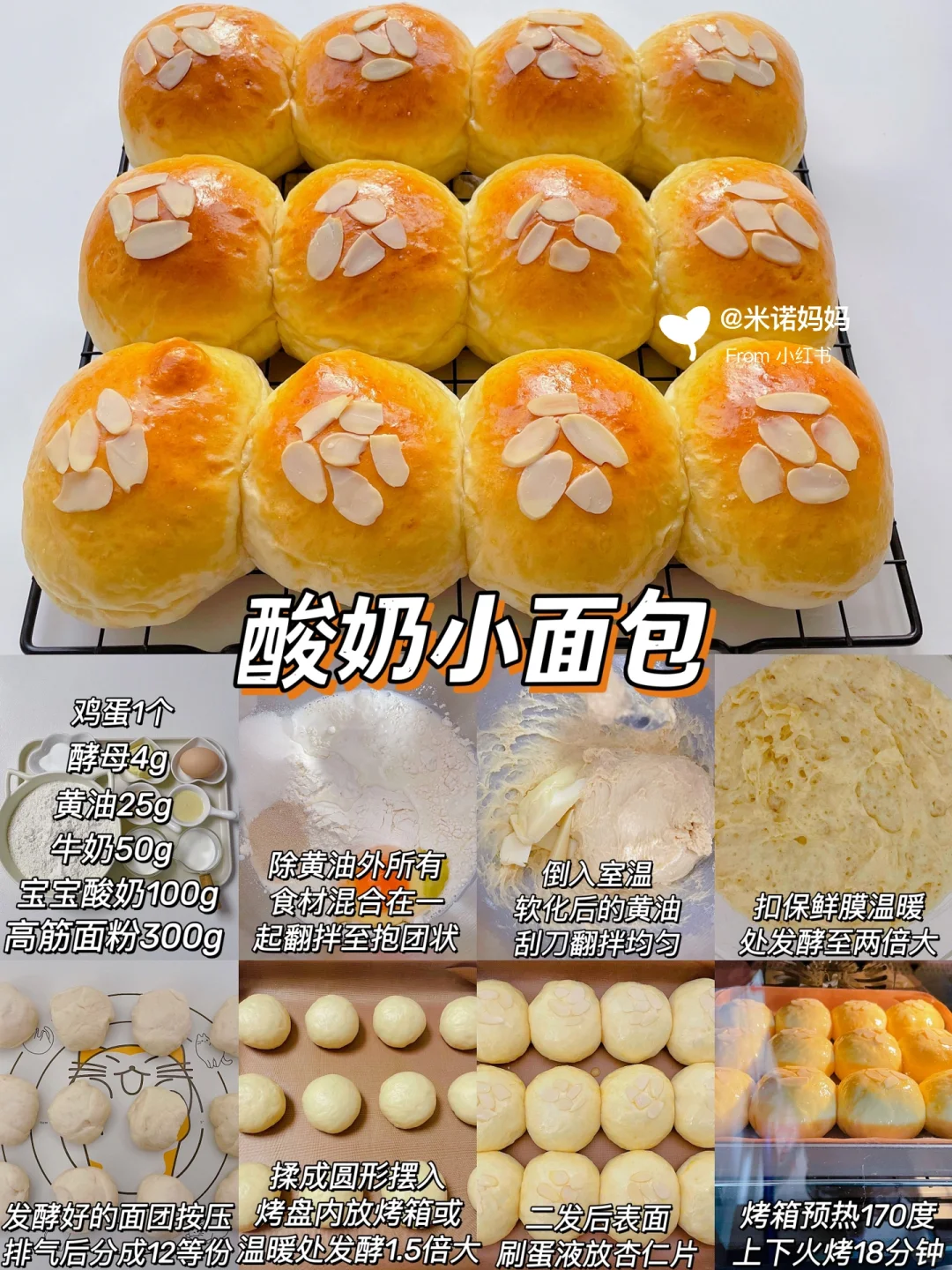 24款宝宝免揉面包‼️无需手膜.实现面包自由✅