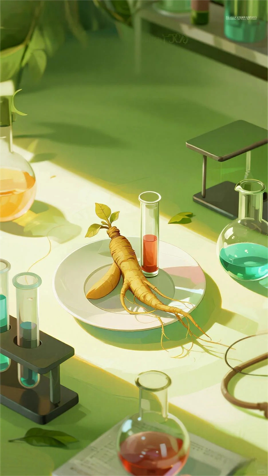 苦参提取物及苦参碱对人参锈腐病菌的抑菌活