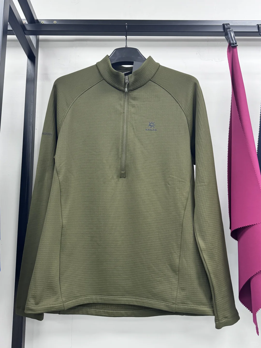 凯乐石 弹力提格摇粒绒同款面料