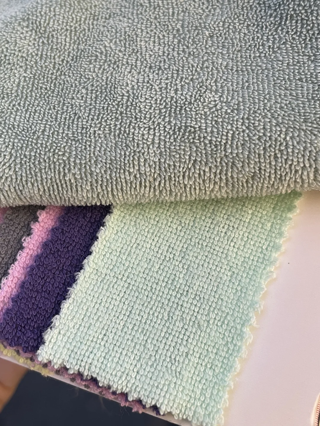 翻箱倒柜找面料 毛巾布