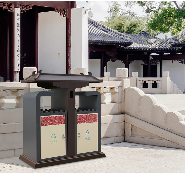 垃圾分类新风向 | 西安城墙同款垃圾桶来咯