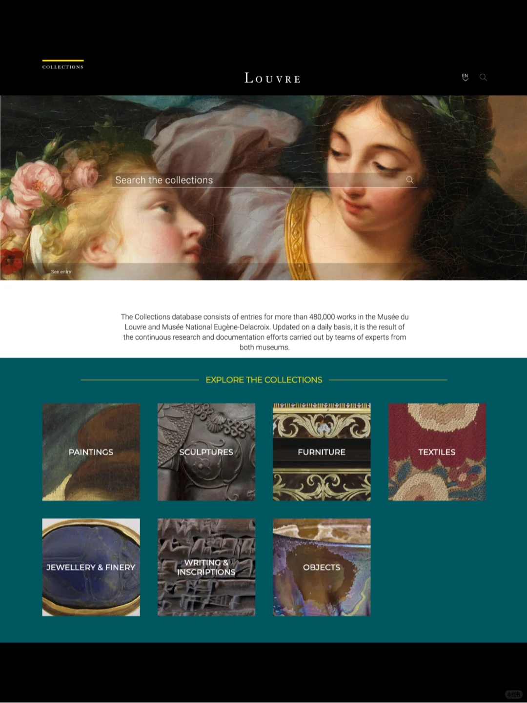 ?分享｜?卢浮宫艺术博物馆｜线上免费开放