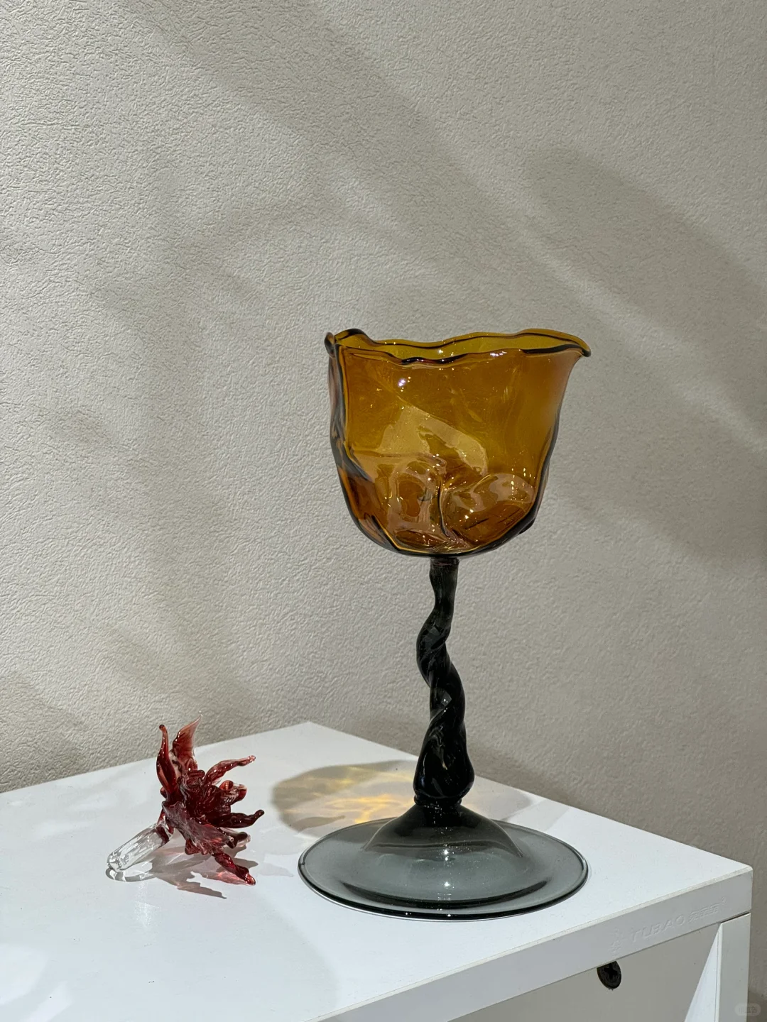 是我喜欢的中古玻璃杯啊啊啊！(自己做的叉腰