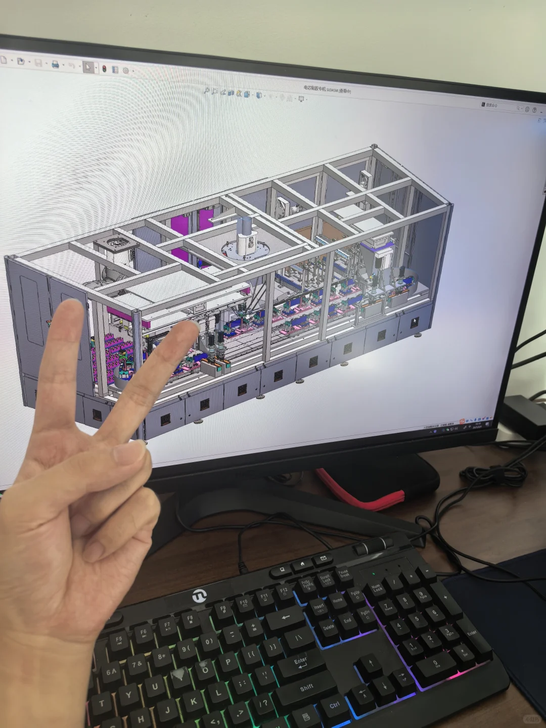哥天生就是吃机械设计这碗饭的！